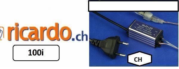 Weihnachtsbeleuchtung: Schneefall Lichter LED / NEU / 8 Röhren – Neu und originalverpackt aus Arth von 100i 7