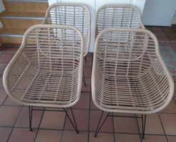 Armlehnstuhl Polyrattan 4 Stück von Livique