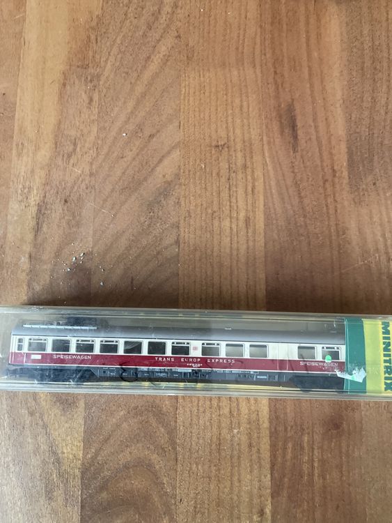 Mini Trix Speisewagen Trans Europ Express (Neu und originalverpackt) in ...