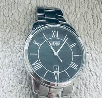 Hugo Boss Herrenuhr Klassik Silber/Schwarz 179.- statt 279.-