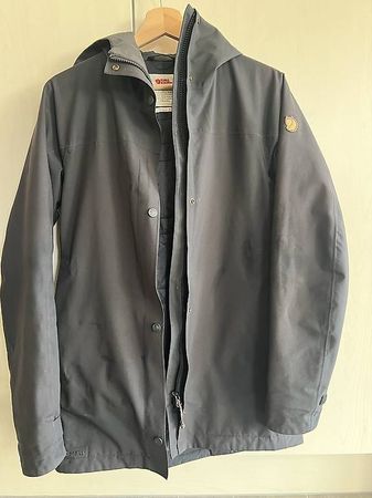 fjällräven Damen Parka (Schwarz, Grösse XS - wie