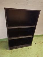 Regal / Gestell schwarz  80 X 120 X 40 tief  2 Tablare