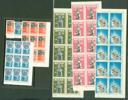 Mexico Bogenteile und Einzeln **(AX406)