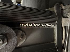 Lichttechnik nota pc1200plus Theaterbühne Profi Licht