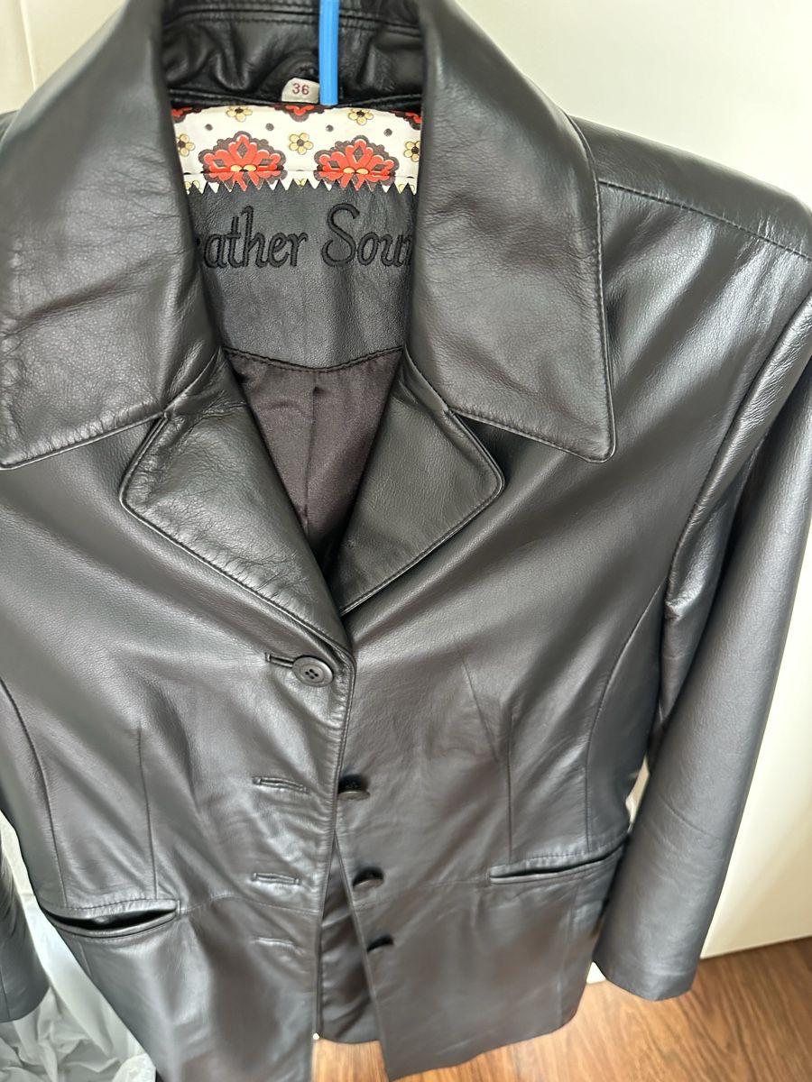 Mäntel: Ledermantel schwarz Neu Gr. 36 – Neu (gemäss Beschreibung) aus Wetzikon ZH von brandshop 2
