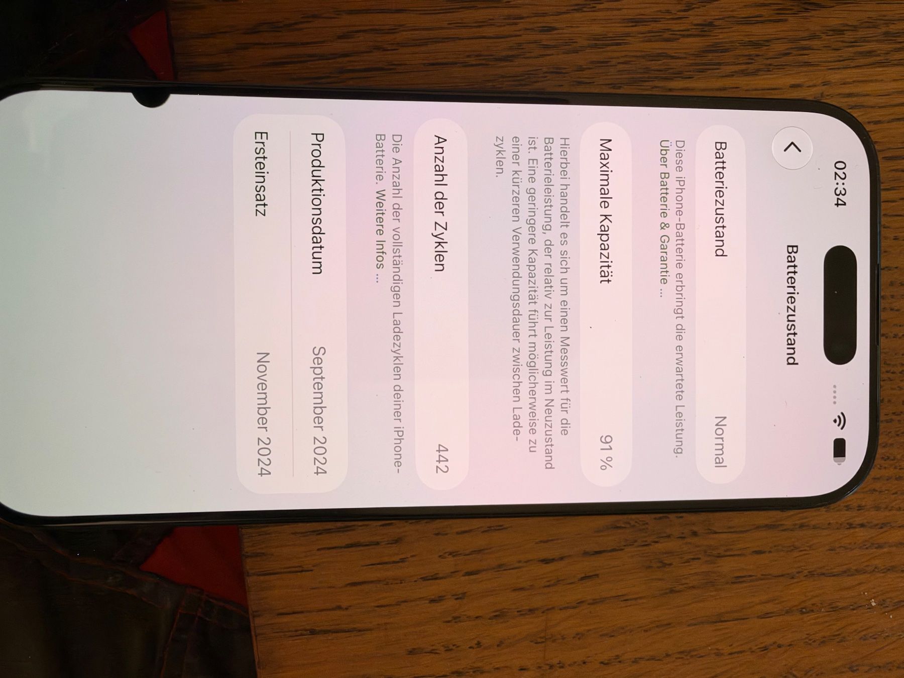 Apple Portables: Iphone 16Pro 128GB – Défectueux à Rüti b. Büren par aischa26 3