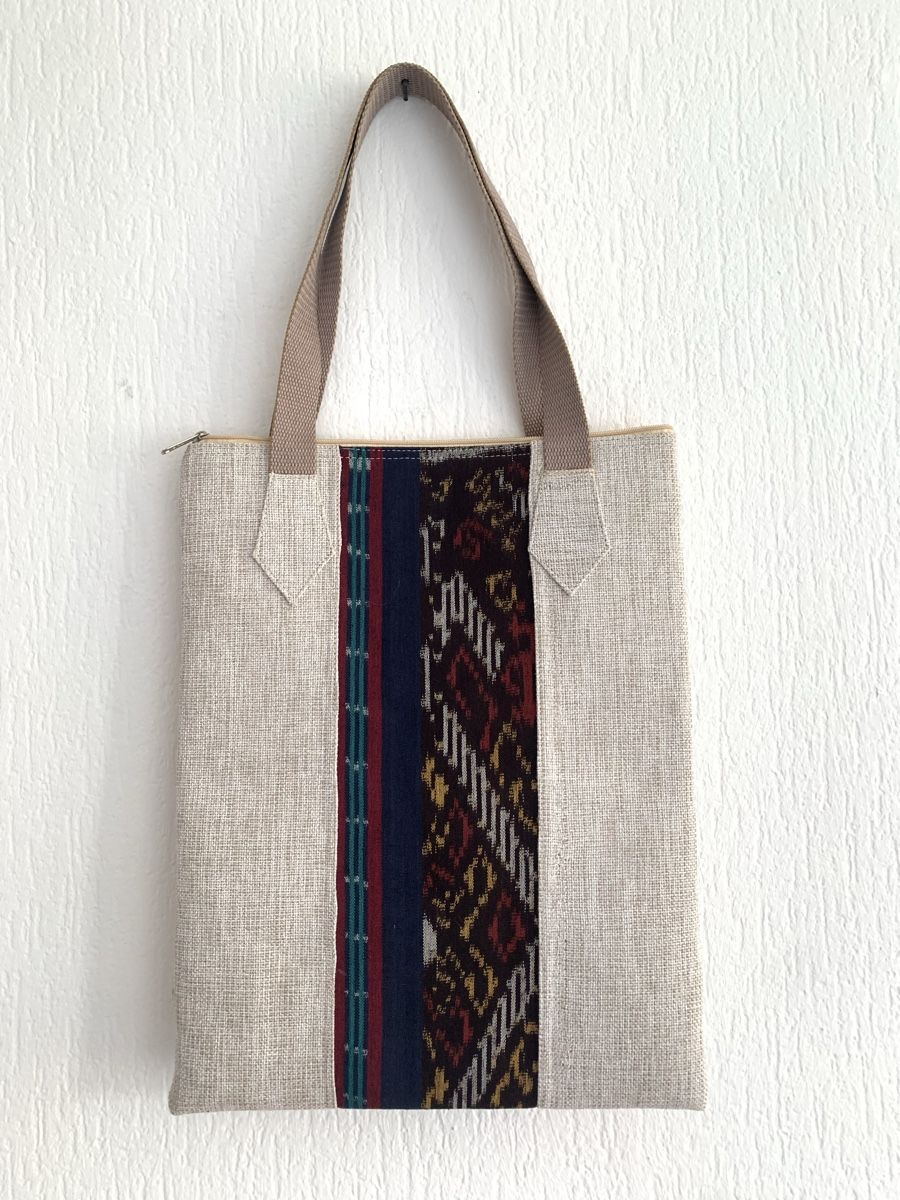 Taschen für Damen: Sac pour ordinateur / documents tissus indonésien – Neu (gemäss Beschreibung) aus Lausanne von Xiaoxi 1