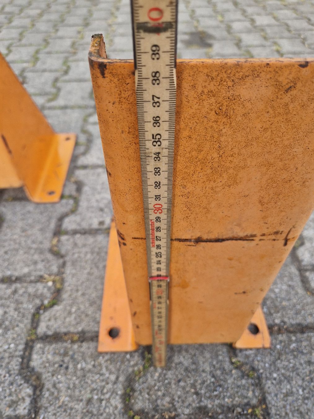 Scaffali: Anfahrschutz Palettengestell – Usato da Grosswangen venduto da lar_9lz7 4