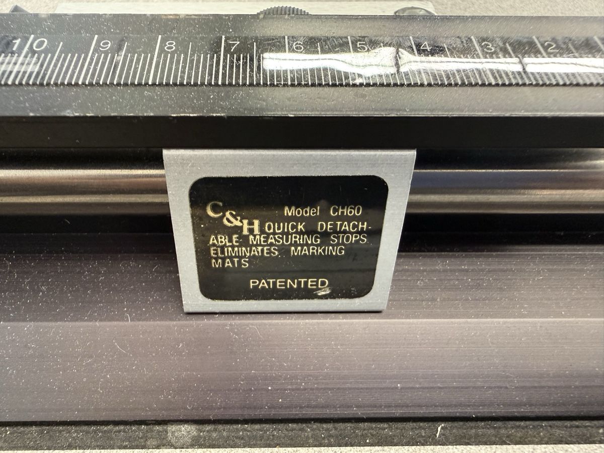 Tutte le macchine: C&H M48 Mat Cutter – Usato da Olten venduto da Jogger24 4