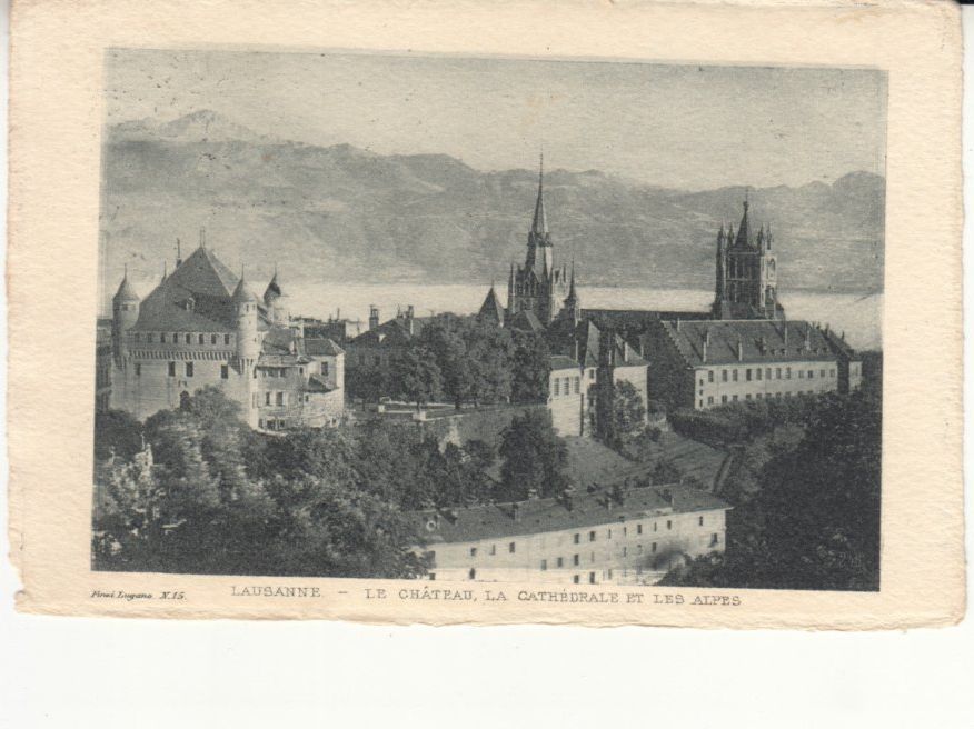 Cartoline postali: Lausanne 1923 – Usato da Bürglen TG venduto da StampGraf
