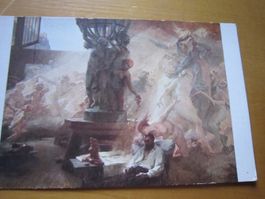 Antike Postkarte Carpeaux