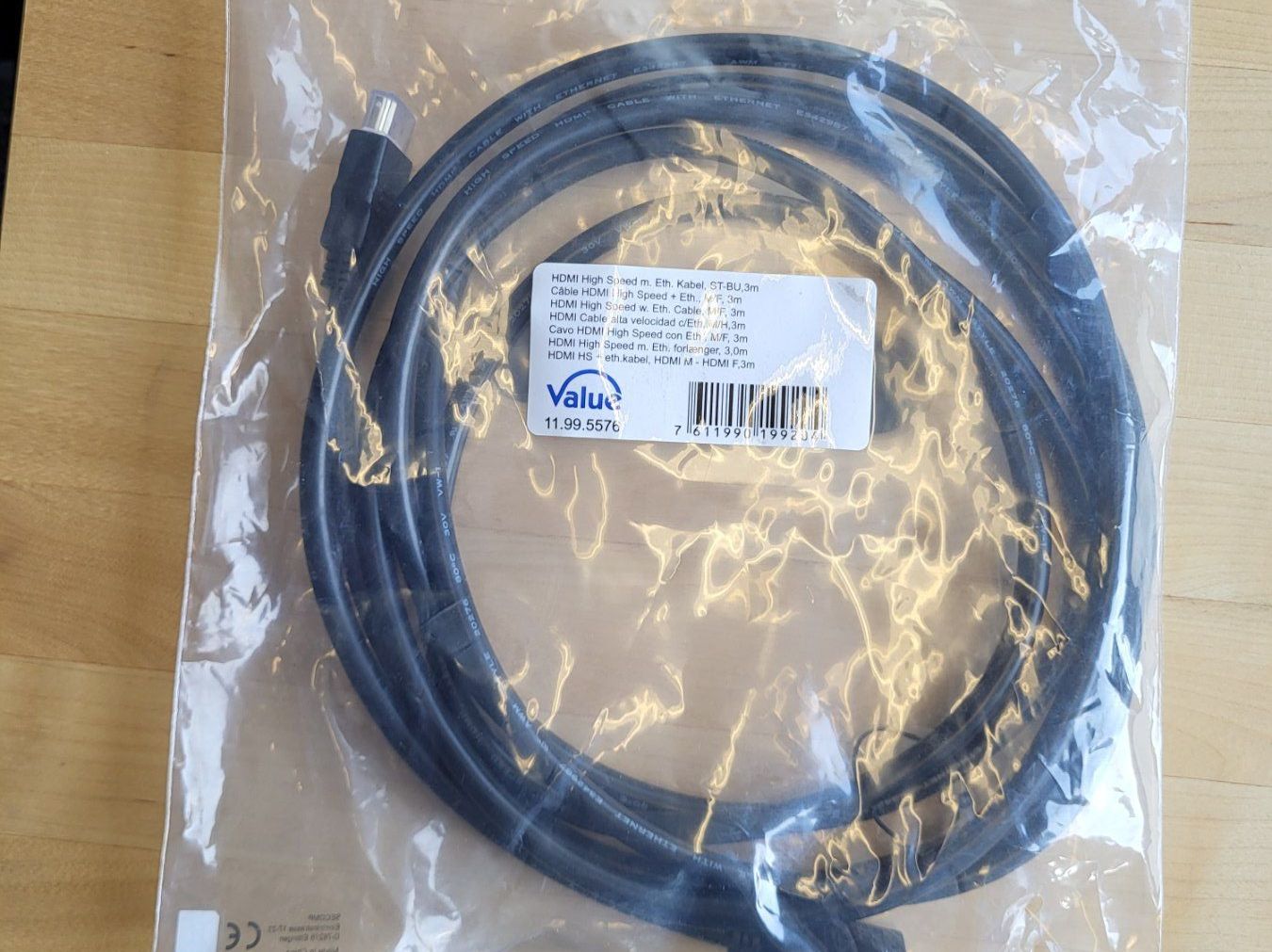 Kabel: Value HDMI (Typ A) — HDMI (Typ A) – Neu (gemäss Beschreibung) aus Rümlang von Greenliff 1