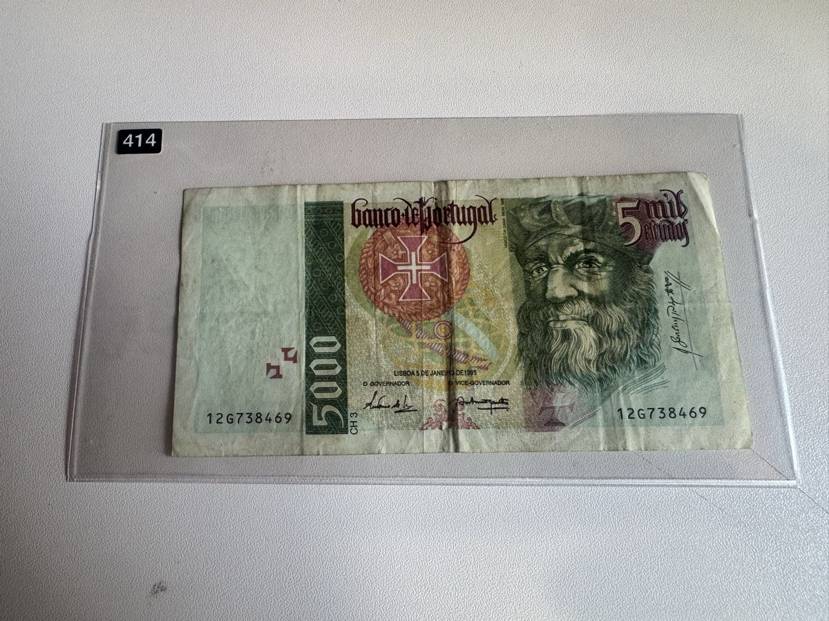 Billets de banque: 5000 escudos  , Portugal 1995 – D'occasion à Ilanz par tai_q2yd