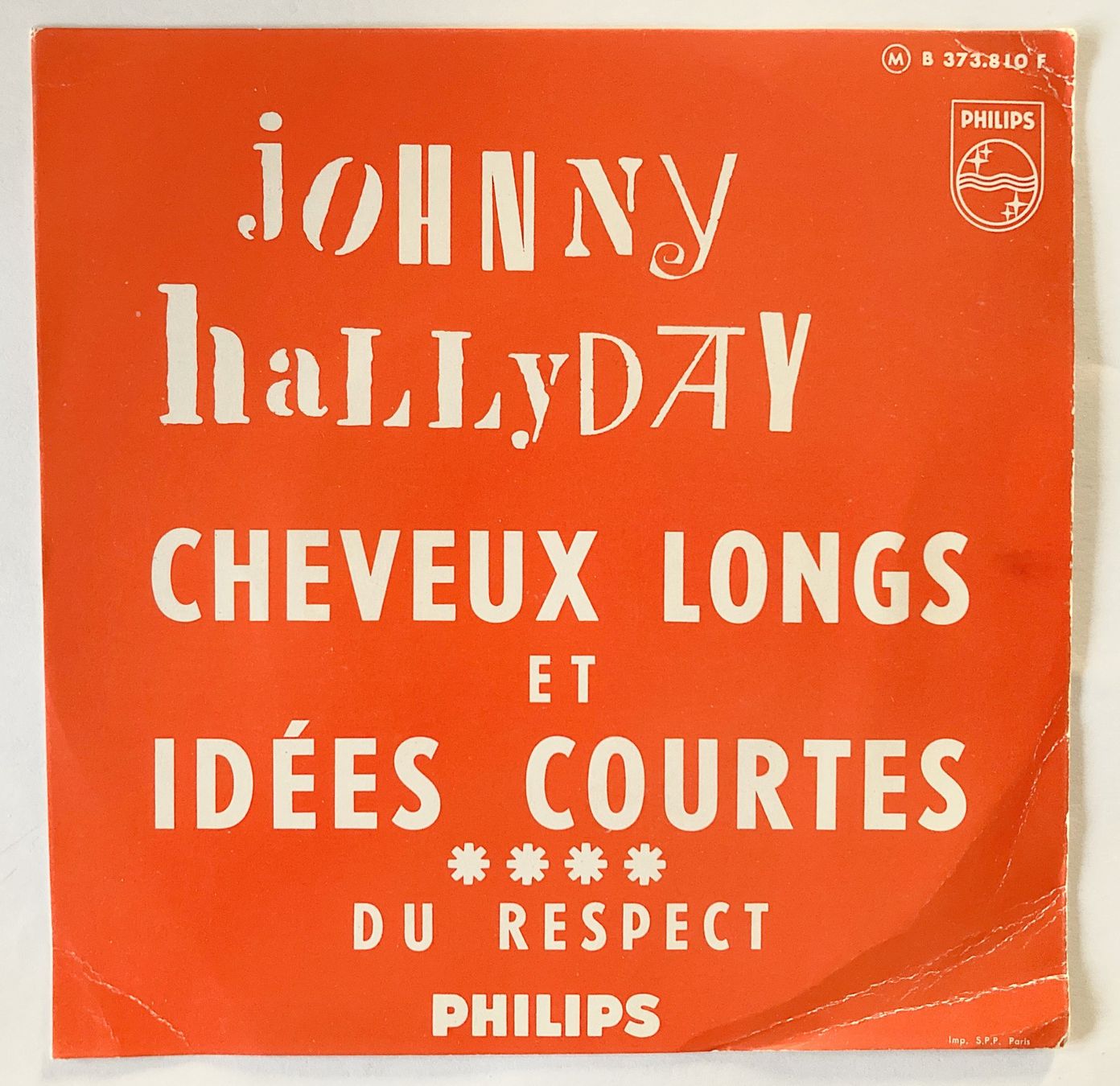 Dischi in vinile: JOHNNY HALLYDAY - CHEVEUX LONGS IDEES COURTES – Usato da Bottens venduto da hotter-than-hell 3