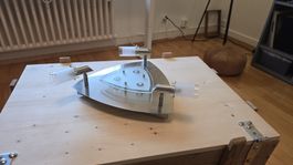 Designer-Deckenlampe im Dreiecksdesign von Paul Neuhaus