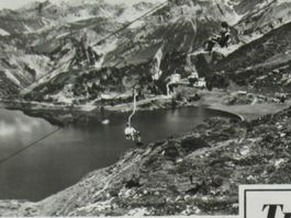 Trübsee , Sesselbahn  1959