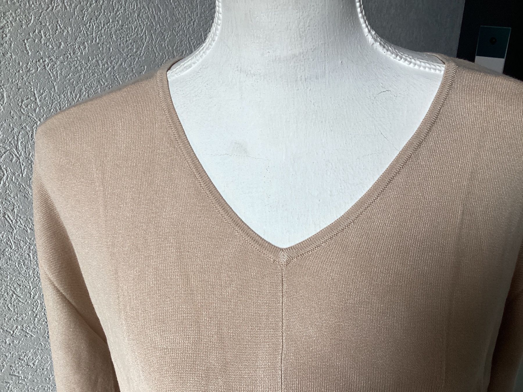 Comma Maglioni & Felpe: COMMA Damen Pullover beige / orange Grösse 38 super Zustand – Usato da Homberg b. Thun venduto da Homata 2