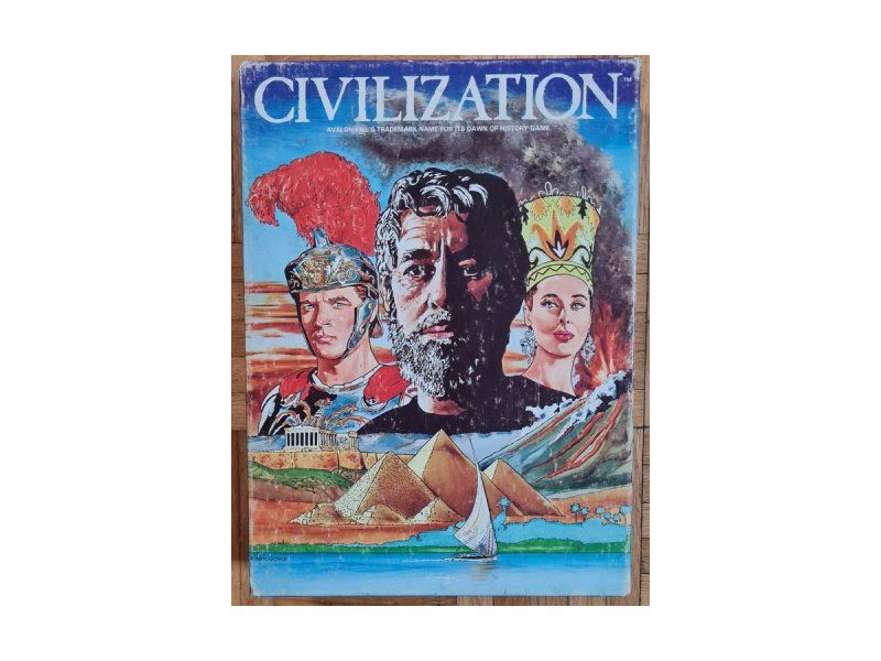 Spiele: Brettspiel "Civilization", Version 1980, Avalon Hill – Gebraucht aus Zürich von Desmond01