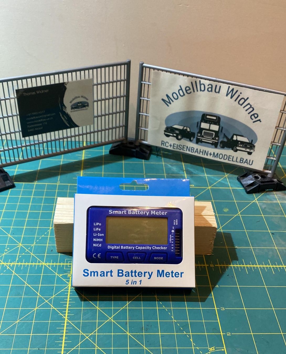 Modellismo RC: Batery Test RC – Nuovo e nell'imballaggio originale da Altdorf UR venduto da modellbau-widmer