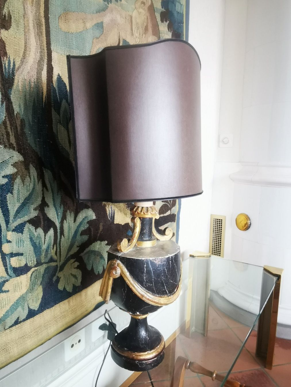 Lampade: Vasetta Stehlampe, Sockel von ca. 1780 – Usato da Dübendorf venduto da aschiduebendorf 2