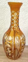 Kristallvase Karaffe Vase carafe soliflore en cristal Boheme