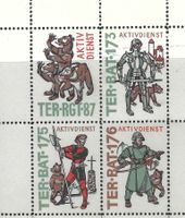Soldatenmarken Territorial Bat. 87 -176 Postfrisch