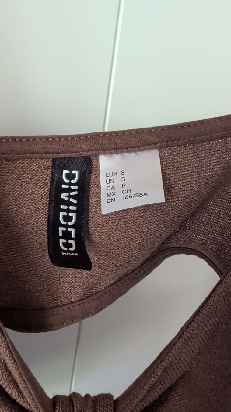 H&M Robes: braunes Sommerkleid – Neuf (Voir description) à Nenzlingen par mon_q2h8 1