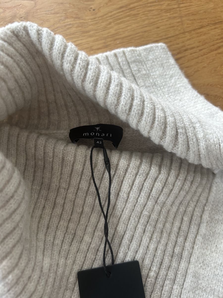 Monari Maglioni & Felpe: Monari Pullover, Strickmuster, Grösse 42, Neu – Nuovo e nell'imballaggio originale da Kehrsiten venduto da fot_55m5 4