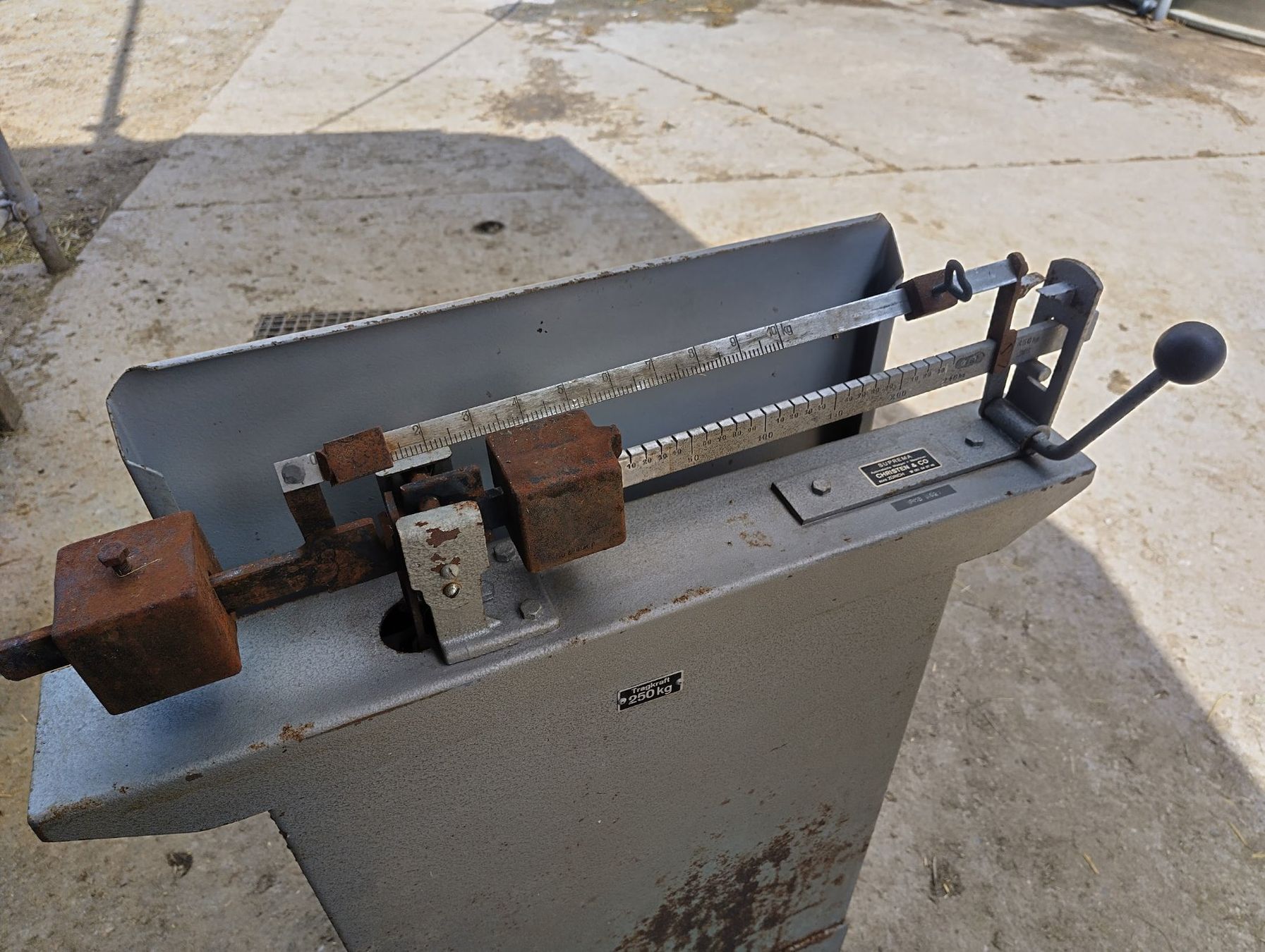 Christen & Co Bilance e pesi: Sackwaage 250 kg Tragkraft – Usato da Trub venduto da Cbastian