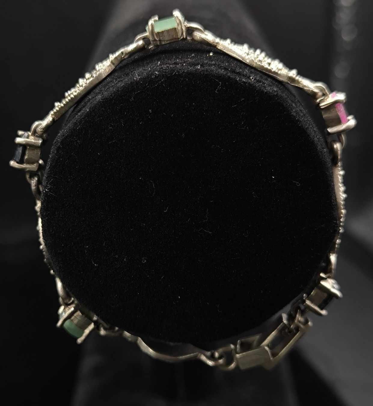 Armbänder & -reifen: Armband mit Steinen, 925er Silber – Gebraucht aus Rorschacherberg von snOOpydOg11 1