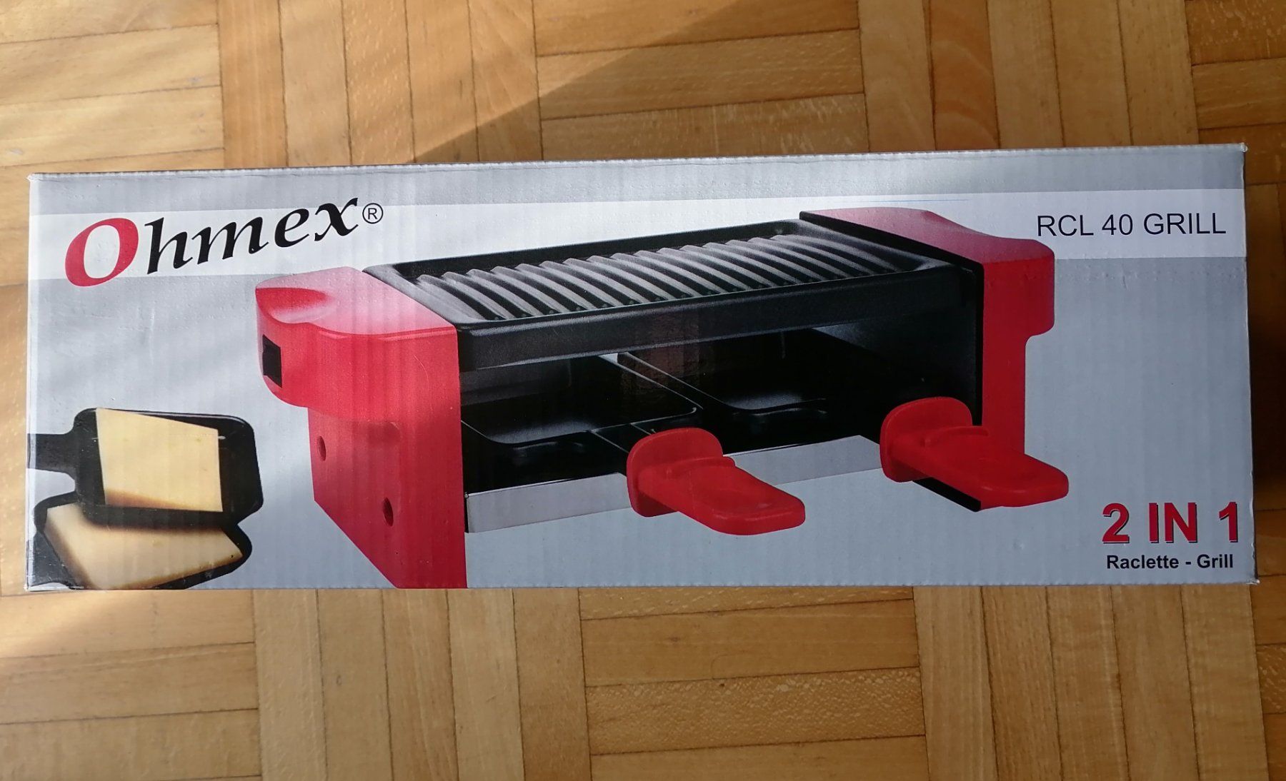 Ohmex Elettrodomestici da cucina: Raclette Grill – Nuovo e nell'imballaggio originale da Zug venduto da LucaLab