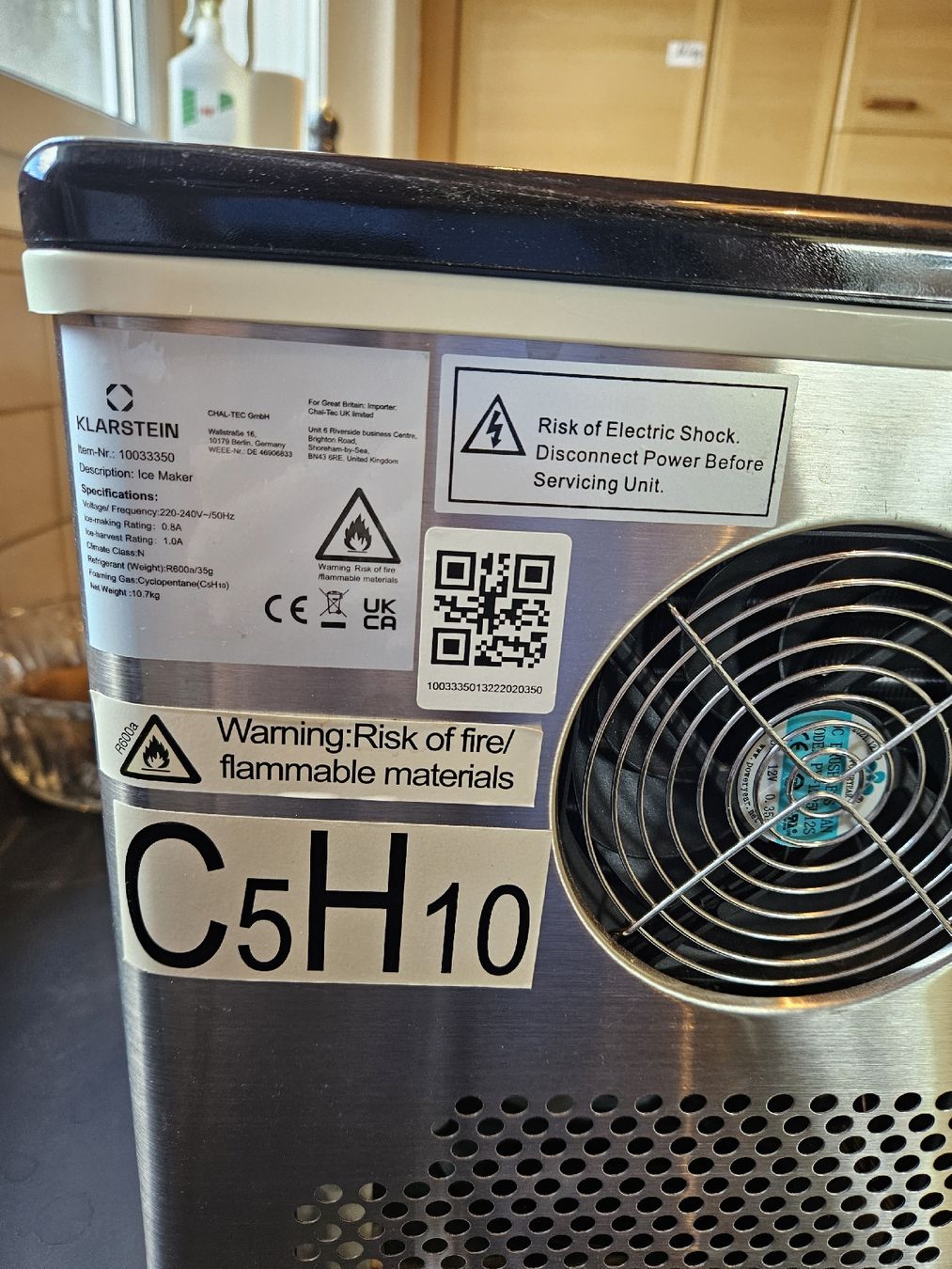 Küchengeräte: Klarstein Clearcube Eiswürfelmaschine – Neu (gemäss Beschreibung) aus Zürich von  4