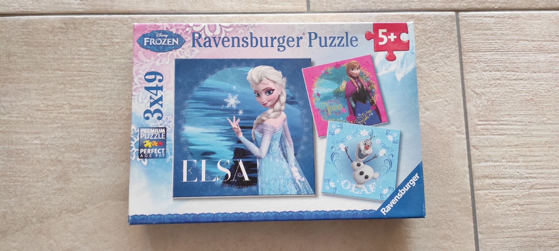 Ravensburger Puzzle: Ravensburger Puzzle Die Eiskönigin 3x49 Teile Alter 5+ – Usato da Zollbrück venduto da Turner5