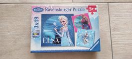 Ravensburger Puzzle Die Eiskönigin 3x49 Teile Alter 5+
