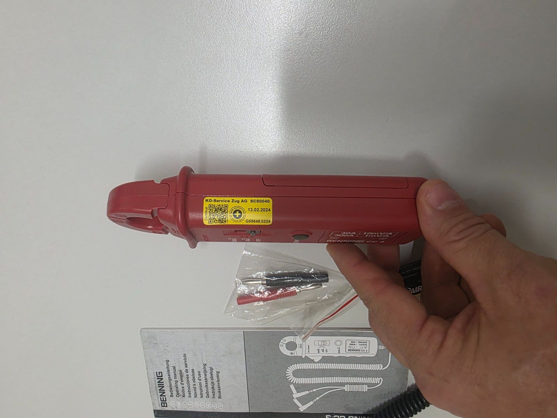 Misurare: BENNING CC3 Zangenamperemeter AC / DC – Usato da Zürich venduto da rhe_5xzh 1