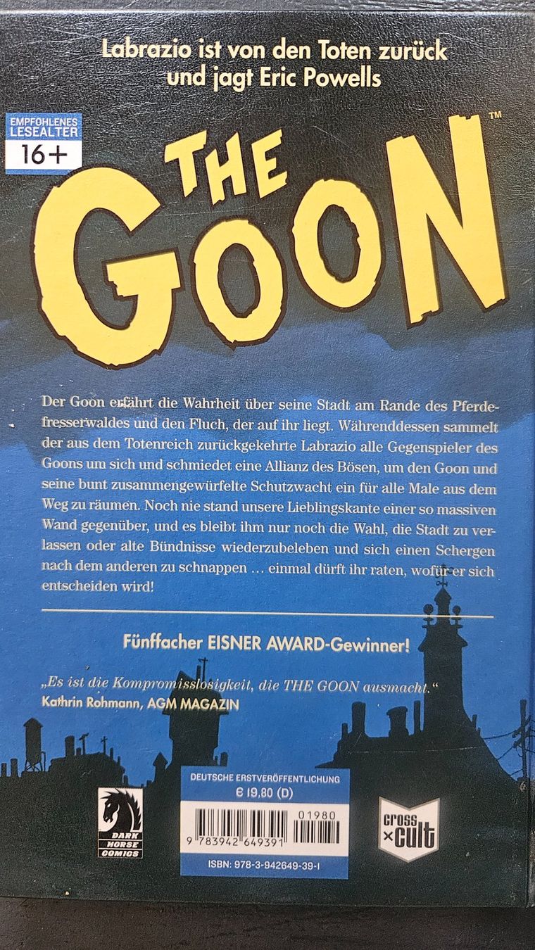Fumetti: Comic The Goon Die Verdammten Eric Powell – Usato da Basel venduto da True_Hofer_Store 1
