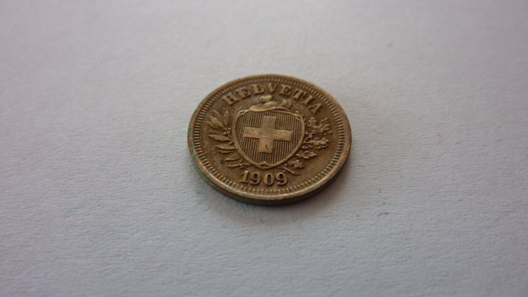 Toutes les monnaies: Uralter Einräppler 1909 , vorzüglich – Neuf (Voir description) à Birrwil par Schnaepli 1