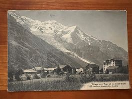 Postkarte Village Praz Mont Blanc ca 1910 ungelaufen  (P559)