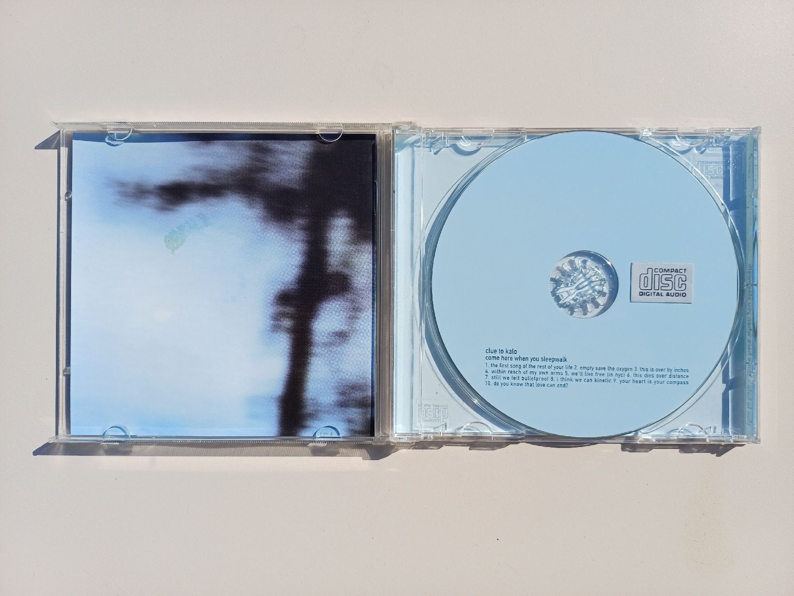 CD: Clue To Kalo "Come here when you sleepwalk" CD – Usato da Begnins venduto da Drastic-Sound 2
