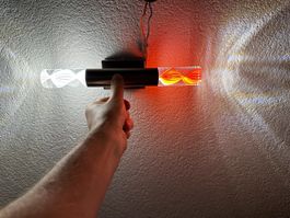 Fischer & Honsel Wandleuchte LED, 2х3.6 W, Nickel, wie neu