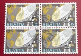 4 er Block Nr.520 mit Stempel   