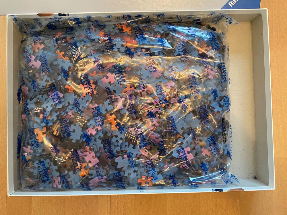 Vadállatok Triptichon, 1000 Darabos Ravensburger Panoráma Puzzle