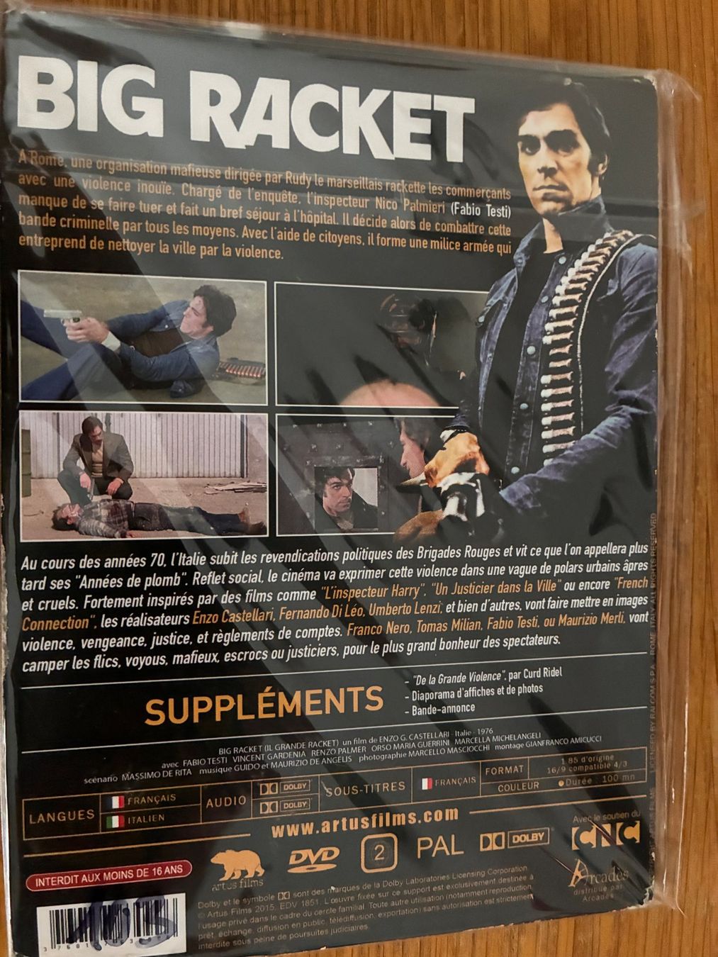 Tutti i DVDs: Big Racket (1976, DVD, ) – Usato da Vevey venduto da zecollector 1
