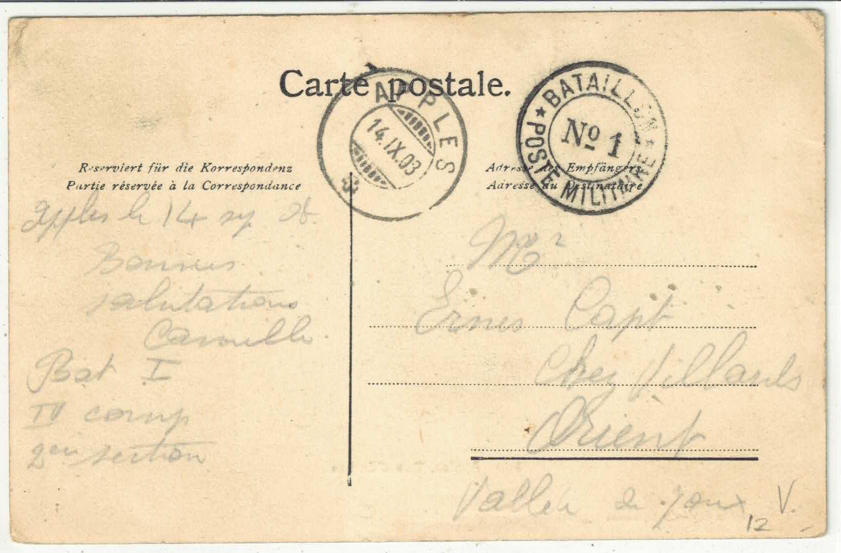 Cartoline postali: Apples - Rue d'En-bas - animee – Usato da Ettingen venduto da Kartenplanet 1