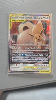 Pokémon Karte Eevee & Snorlax GX TagTeam guter Zustand