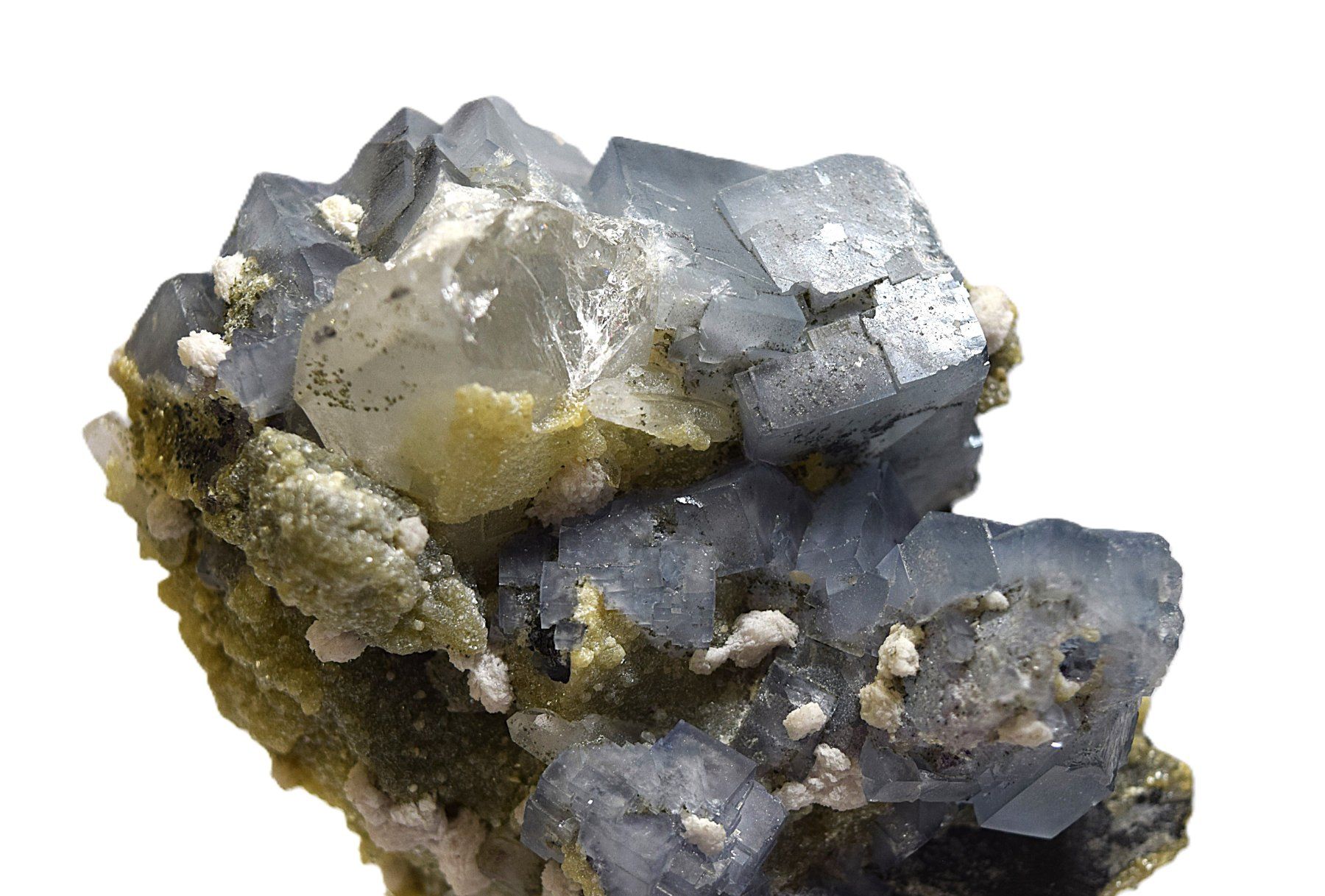 Minéraux & Lithothérapie: Fluorit mit Bergkristall aus China – Neuf (Voir description) à Grabs par Fadenquarz 7