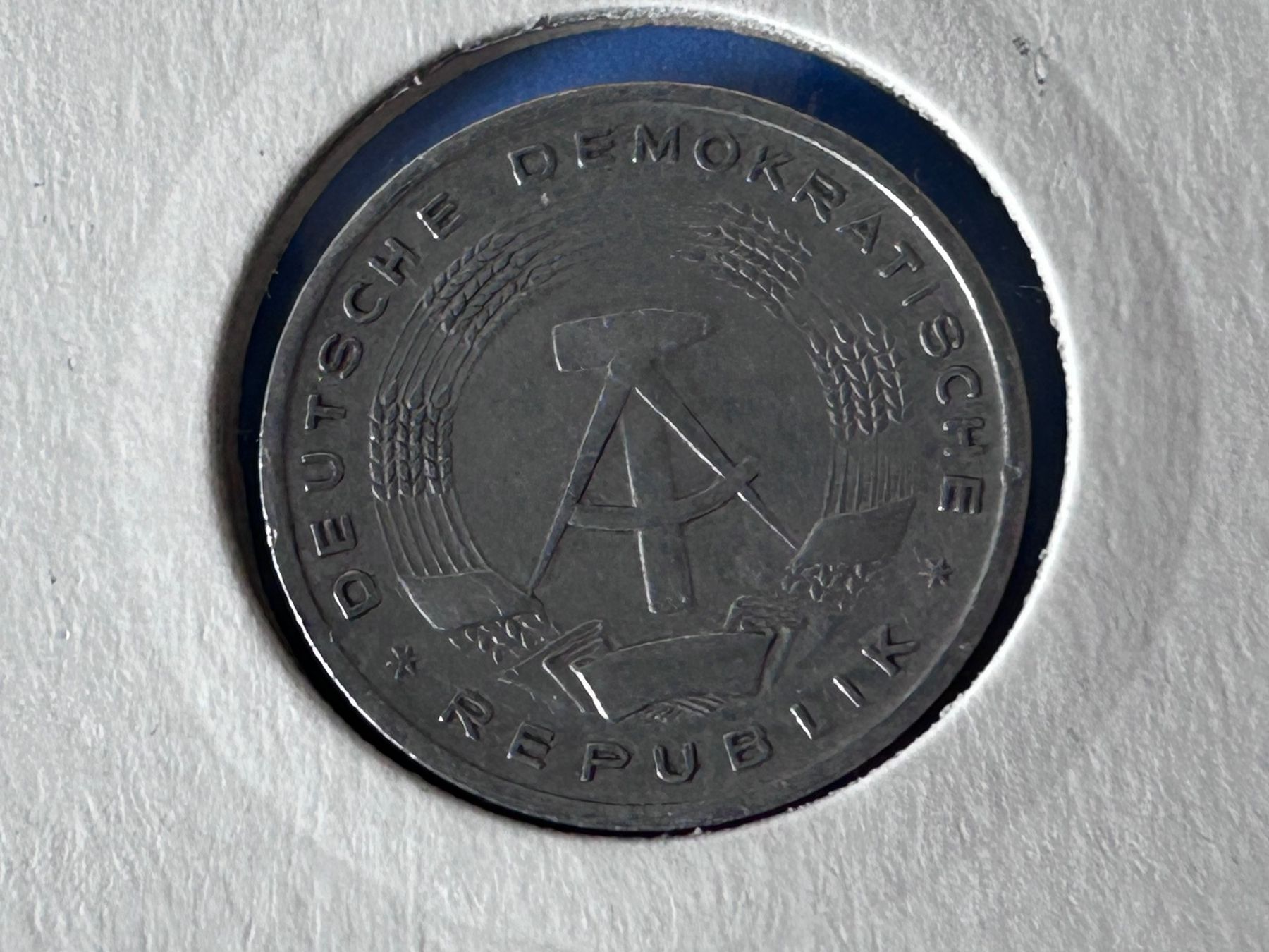Tutti le monete: Germany - 1 Deutsche Mark 1956 – Usato da Corcelles NE venduto da AJKader 9