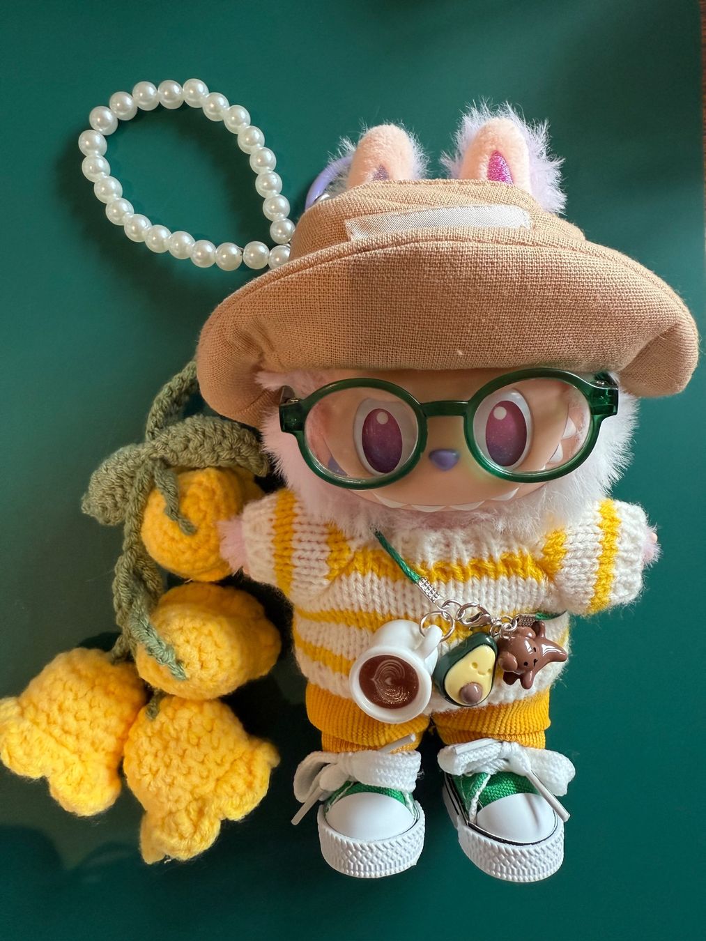 Pop Mart Statuette: Authentic custom Labubu LUCK – Nuovo e nell'imballaggio originale da Airolo venduto da MomTheBraggerStudio