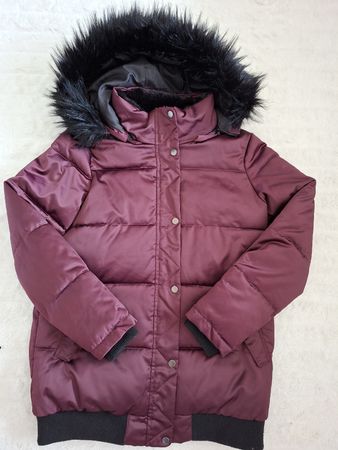 Doudoune bordeaux chaude Camaiëu, taille 42,