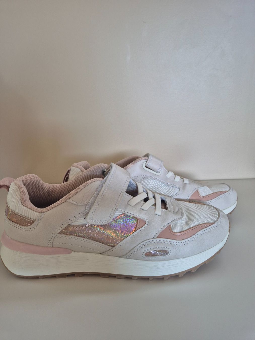 Scarpe per ragazze: Turnschuhe weiss/rosa, Gr. 36 – Usato da Dietikon venduto da grafad 1